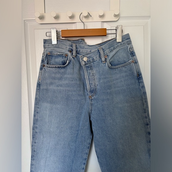 Agolde Criss Cross Straight in color Dimension, size 26 - Picture 2 of 5